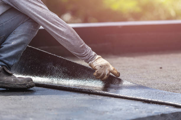 Professional Waterproofing technician working in Orange, VA